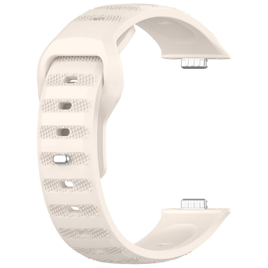 Curea Techsuit W050 pentru Huawei Watch Fit 4 Pro / Watch Fit 4 / Watch Fit 3, Bej