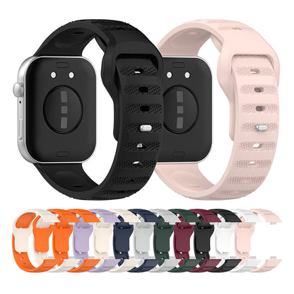 Curea Techsuit W050 pentru Huawei Watch Fit 4 Pro / Watch Fit 4 / Watch Fit 3, Bej