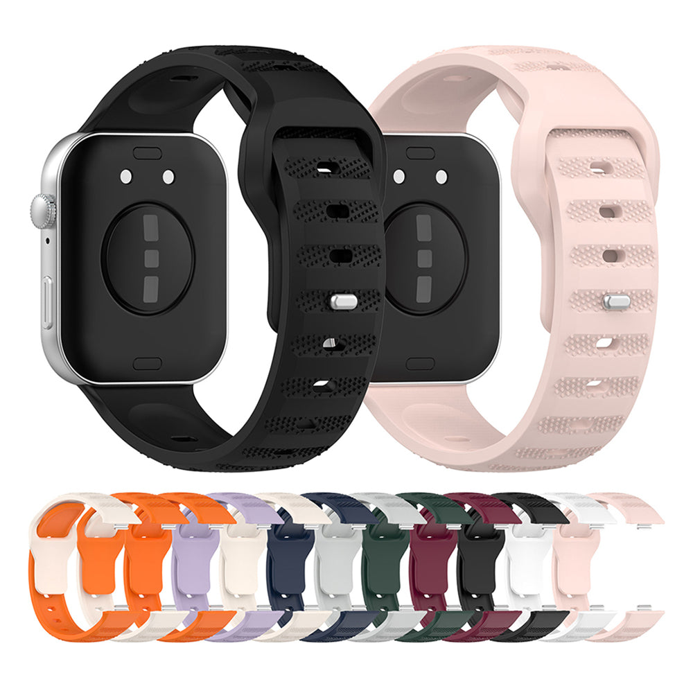 Curea Techsuit W050 pentru Huawei Watch Fit 4 Pro / Watch Fit 4 / Watch Fit 3, Neagra