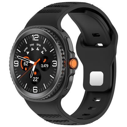 Curea Techsuit W050 pentru Samsung Galaxy Watch 8 Classic / Watch8 44mm / Watch 8 40mm, Neagra