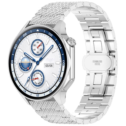 Curea Techsuit W052 pentru Huawei Watch / Xiaomi Watch Series, 22mm, Argintie