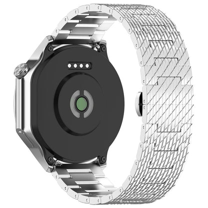 Curea Techsuit W052 pentru Samsung Galaxy Watch / Huawei Watch Series, 20mm, Argintie