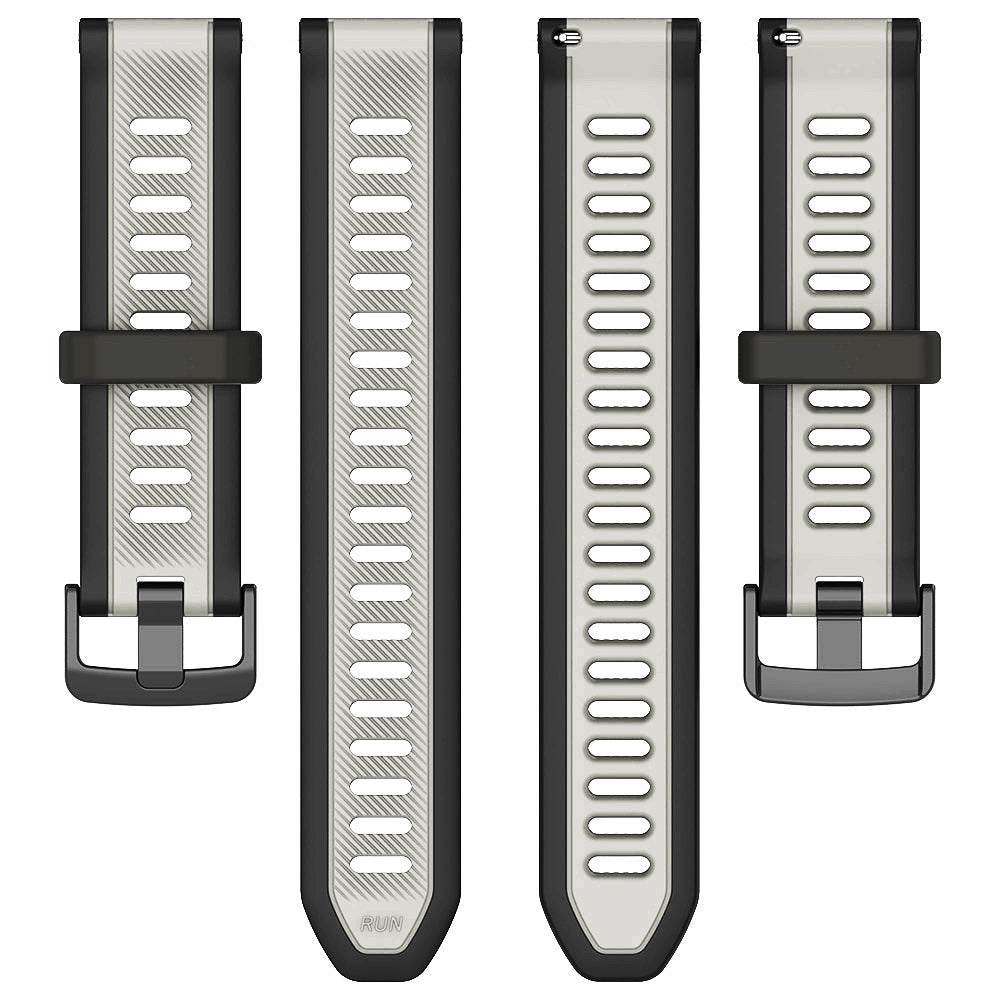 Curea Techsuit W053 pentru Huawei Watch / Xiaomi Watch Series, 22mm, Gri