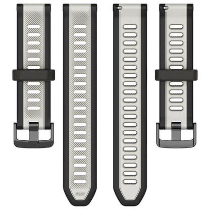 Curea Techsuit W053 pentru Samsung Galaxy Watch / Huawei Watch Series, 20mm, Gri