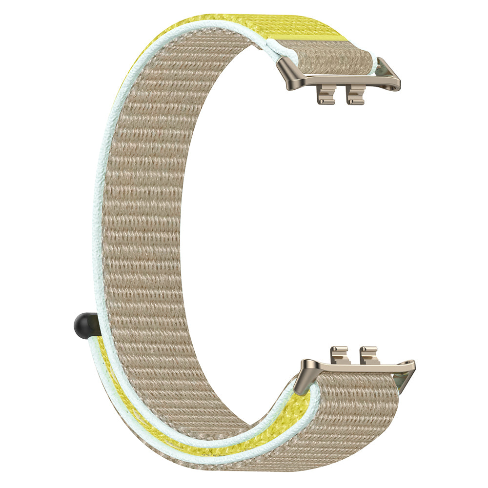 Curea Techsuit W054 pentru Honor Band 11 / 11 Pro, Maro Aurie