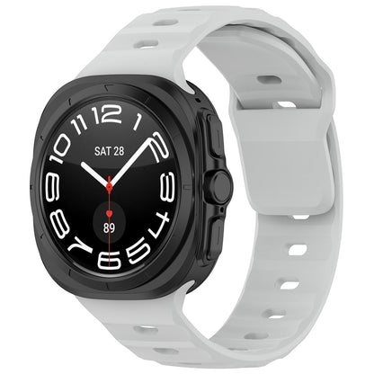 Curea Techsuit W055 pentru Samsung Galaxy Watch Ultra, Gri