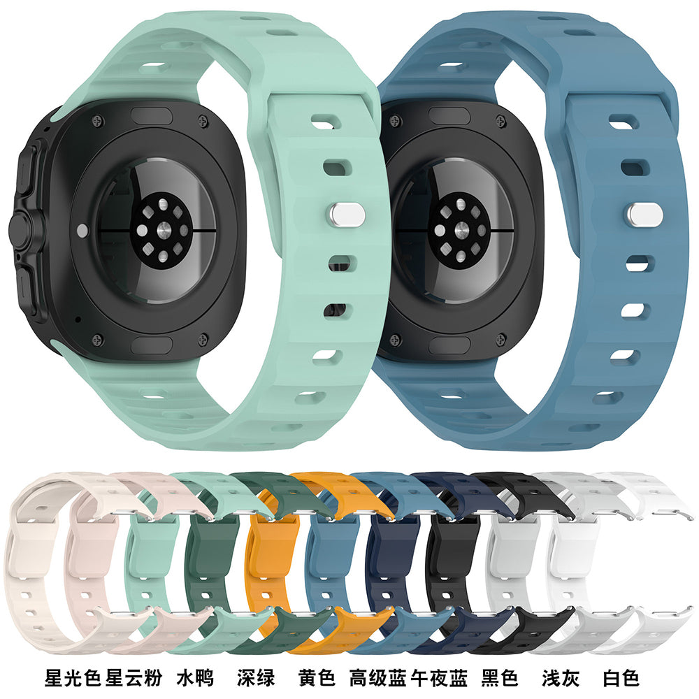 Curea Techsuit W055 pentru Samsung Galaxy Watch Ultra, Gri