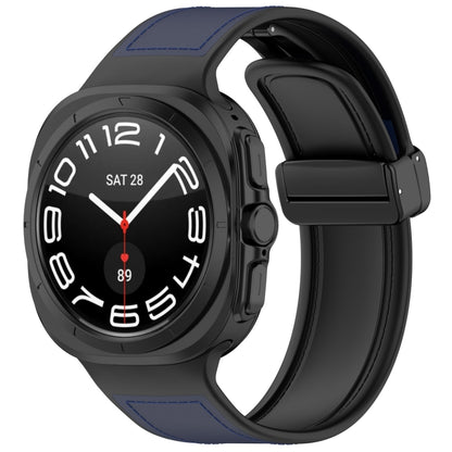 Curea Techsuit W056 pentru Samsung Galaxy Watch Ultra, Bleumarin