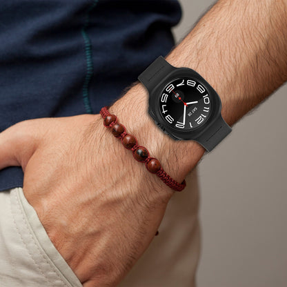 Curea Techsuit W056 pentru Samsung Galaxy Watch Ultra, Gri