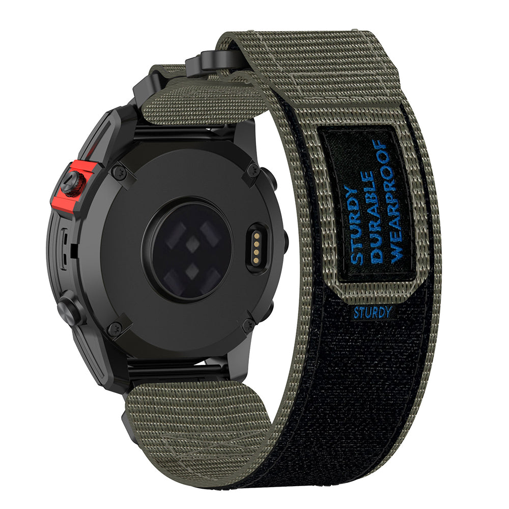 Curea Techsuit W057 pentru Garmin Instinct / Approach / Fenix Watch Series, 20mm, Gri