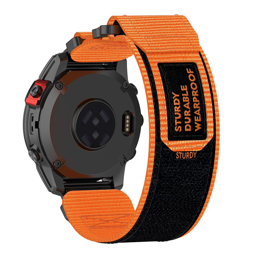 Curea Techsuit W057 pentru Garmin Watch Fenix / Forerunner Series, 22mm, Portocalie