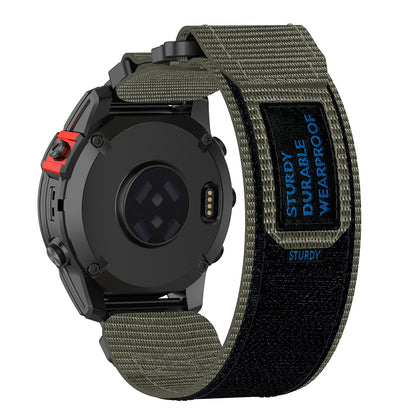 Curea Techsuit W057 pentru Garmin Watch Fenix Series, 26mm, Verde