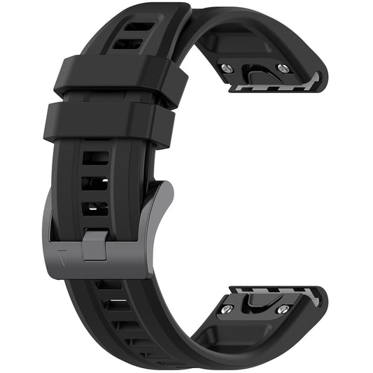 Curea Techsuit W060 pentru Garmin Watch Fenix / Forerunner Series, 22mm, Neagra