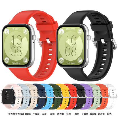 Curea Techsuit W061 pentru Huawei Watch Fit 4 Pro / Watch Fit 4 / Watch Fit 3, Mov