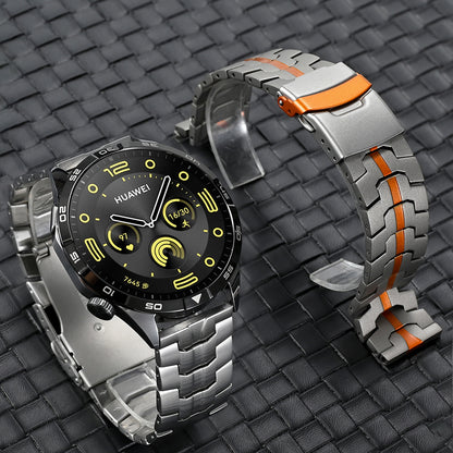 Curea Techsuit W063 pentru Huawei Watch / Xiaomi Watch Series, Gri