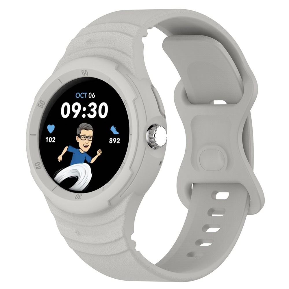 Curea Techsuit W066 pentru Google Pixel Watch 3 41mm / Watch 2 / Watch, Gri