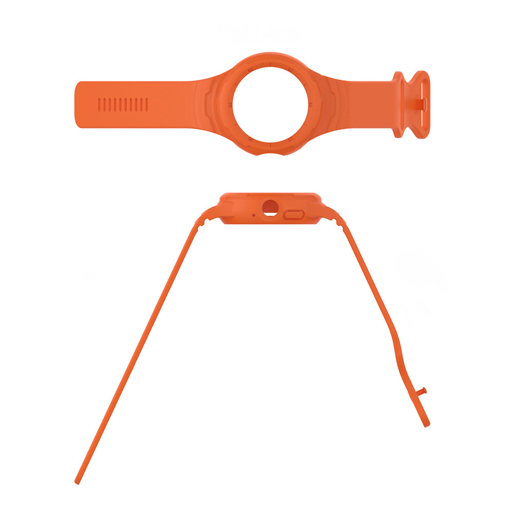 Curea Techsuit W066 pentru Google Pixel Watch 3 41mm / Watch 2 / Watch, Roz