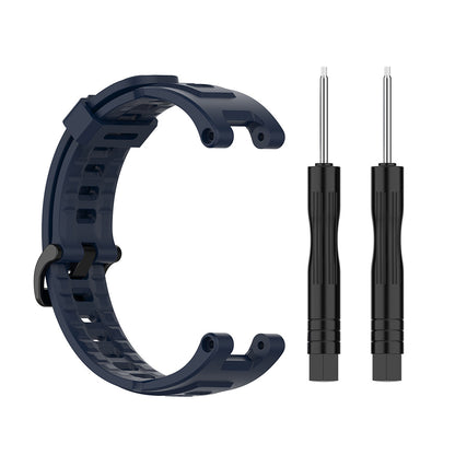 Curea Techsuit W067 pentru Amazfit T-Rex Pro / T-Rex, Bleumarin