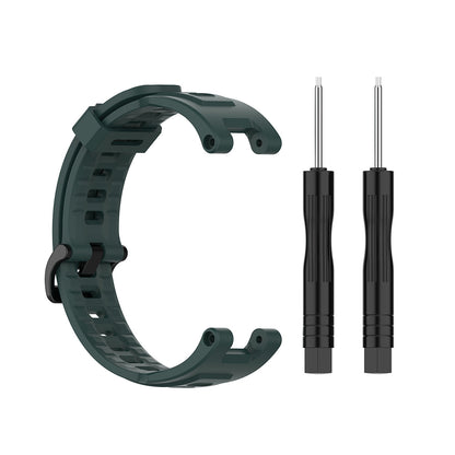 Curea Techsuit W067 pentru Amazfit T-Rex Pro / T-Rex, Verde Inchis