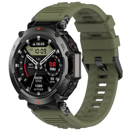 Curea Techsuit W067 pentru Amazfit T-Rex Ultra, Verde