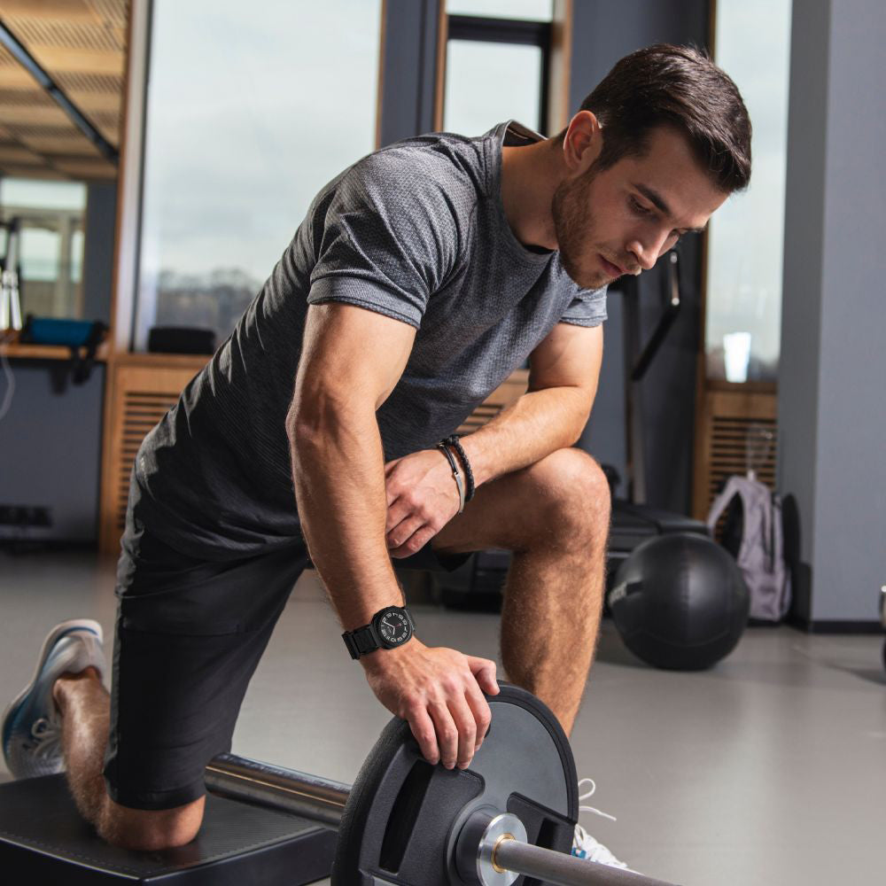 Curea Techsuit W068 pentru Samsung Galaxy Watch Ultra, Neagra