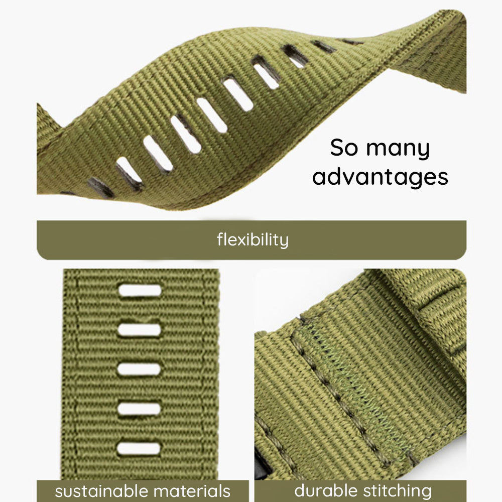 Curea Techsuit W070 pentru Garmin Instinct / Approach / Fenix Watch Series, 20mm, Portocalie