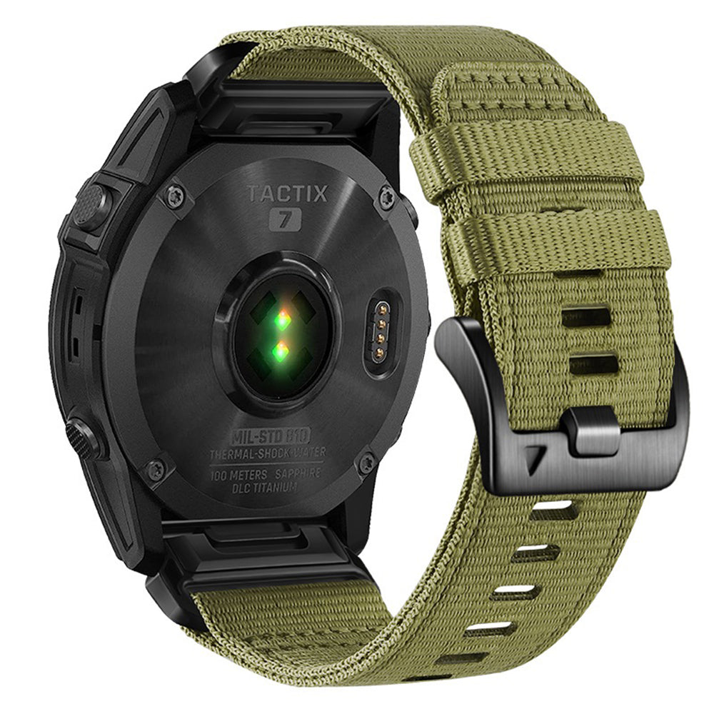Curea Techsuit W070 pentru Garmin Instinct / Approach / Fenix Watch Series, 20mm, Verde