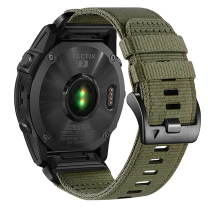 Curea Techsuit W070 pentru Garmin Watch Fenix Series, 26mm, Verde Inchis