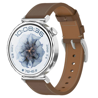 Curea Techsuit W073 pentru Huawei Watch / Garmin Watch Series, 18mm, Maro