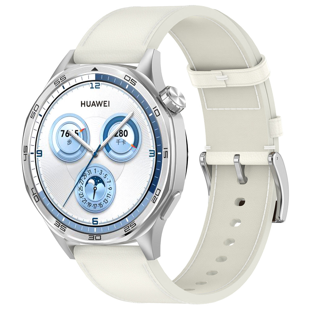 Curea Techsuit W073 pentru Samsung Galaxy Watch Series, 20mm, Alba