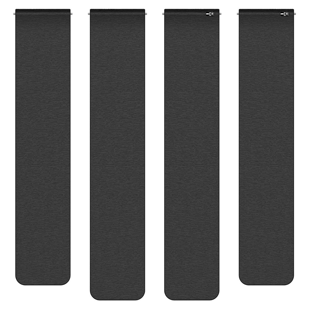 Curea Techsuit W074 pentru Samsung Galaxy Watch Series, 20mm, Neagra