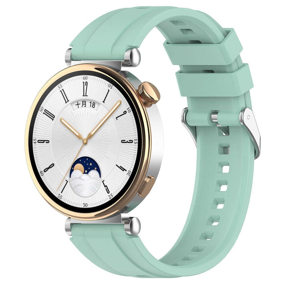 Curea Techsuit W075 pentru Huawei Watch / Garmin Watch Series, 18mm, Verde