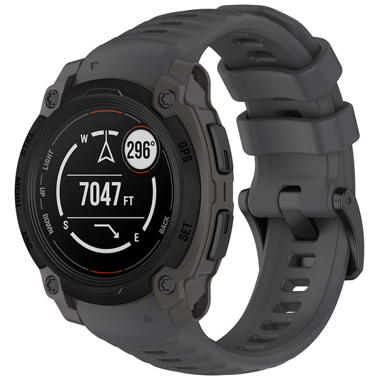Curea Techsuit W076 pentru Garmin Instinct E 40mm, Gri