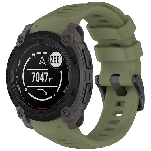 Curea Techsuit W076 pentru Garmin Instinct E 45mm, Verde