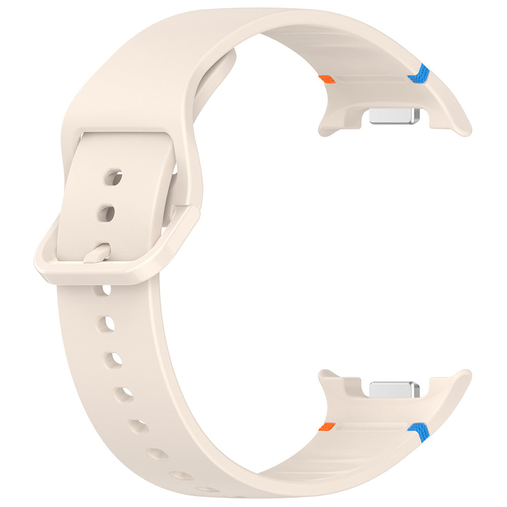 Curea Techsuit W079 pentru Samsung Galaxy Watch 8 Classic / Watch8 44mm / Watch 8 40mm, Bej