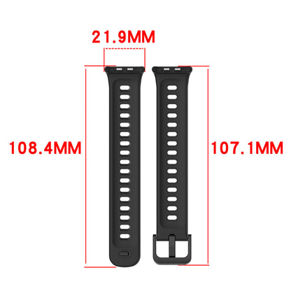 Curea Techsuit W081 pentru Honor Band 11 / 11 Pro, Bleumarin