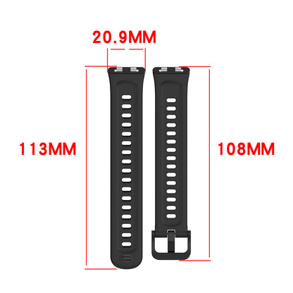 Curea Techsuit W082 pentru Huawei Band 11 / 11 Pro, Bleumarin