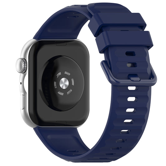 Curea Techsuit W082 pentru Huawei Watch Fit 5 Pro, Bleumarin