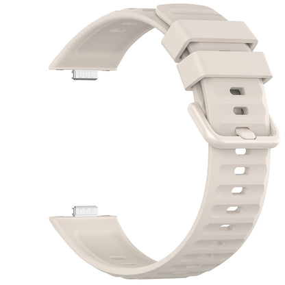 Curea Techsuit W082 pentru Huawei Watch Fit 5 Pro, Crem