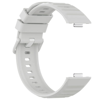 Curea Techsuit W082 pentru Huawei Watch Fit 5 Pro, Gri