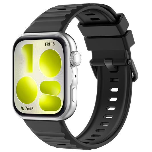 Curea Techsuit W082 pentru Huawei Watch Fit 5 Pro, Verde