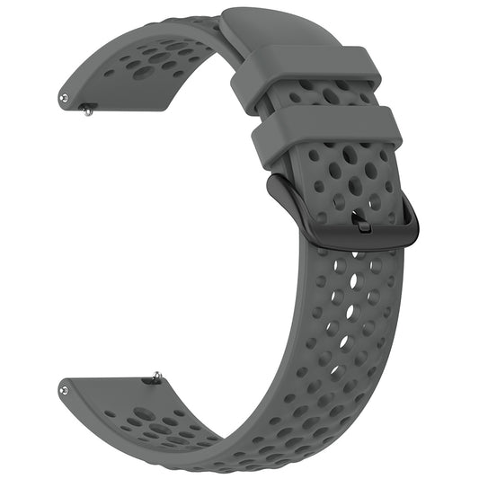 Curea Techsuit W083 pentru Amazfit Watch / Samsung Watch Series, 22mm, Gri