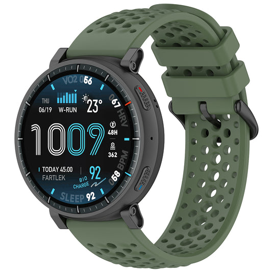 Curea Techsuit W083 pentru Amazfit Watch / Samsung Watch Series, 22mm, Verde