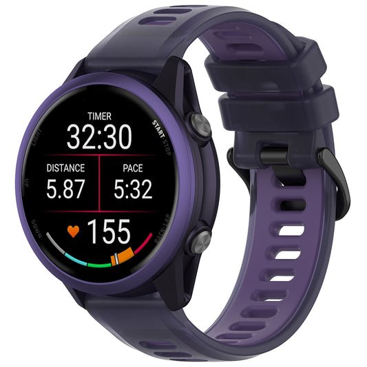 Curea Techsuit W084 pentru Samsung Galaxy Watch / Huawei Watch Series, 20mm, Mov
