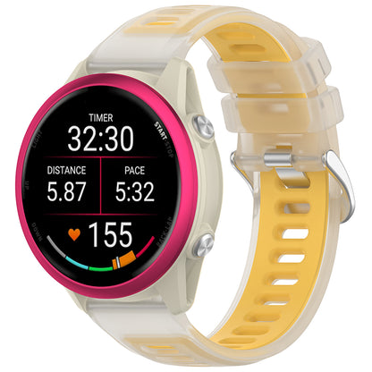 Curea Techsuit W084 pentru Samsung Galaxy Watch / Huawei Watch Series, 22mm, Galbena