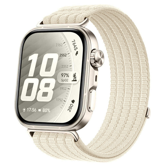 Curea Techsuit W085 pentru Huawei Watch Fit 5, Aurie Deschis