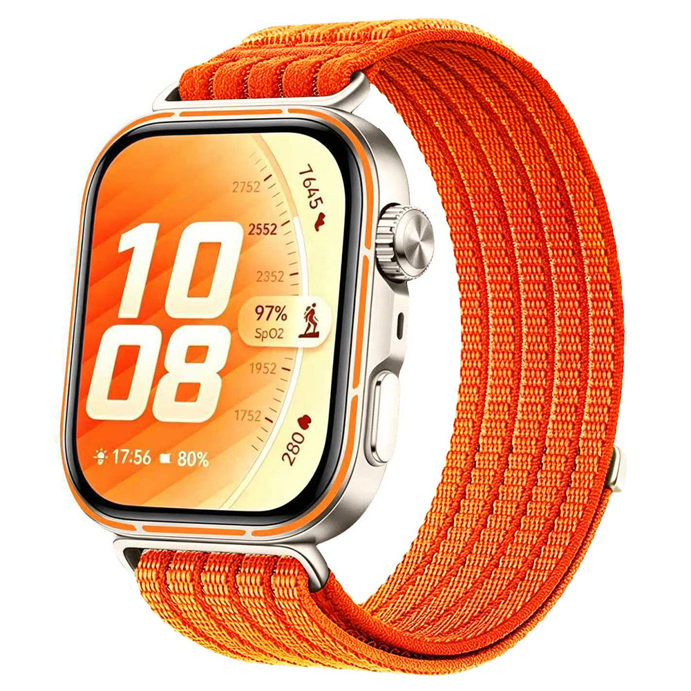 Curea Techsuit W085 pentru Huawei Watch Fit 5, Portocalie