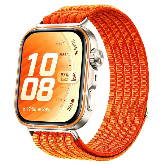 Curea Techsuit W085 pentru Huawei Watch Fit 5, Portocalie