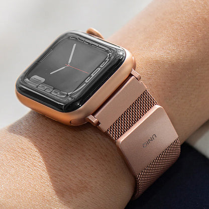 Curea UNIQ Dante pentru Apple Watch 42mm / 41mm / 40mm / 38 Series, Aurie