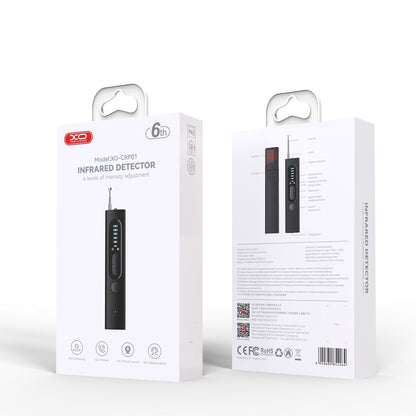 Detector IR dispozitive GSM / microfoane ascunse / localizatoare GPS XO Design CRP01, Negru